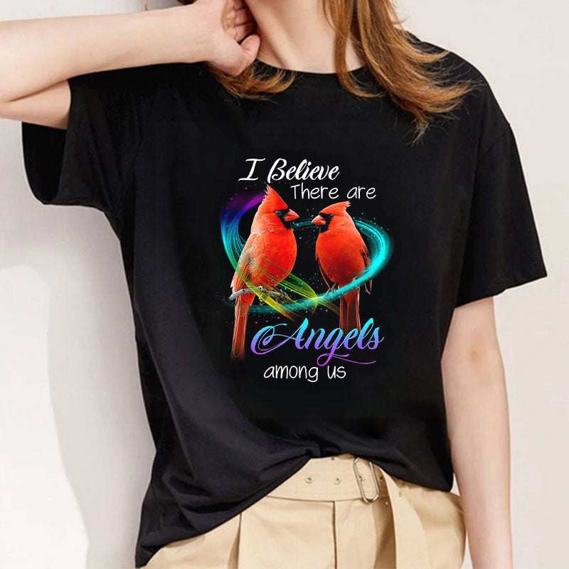 Fashion Ladies Black Tee E