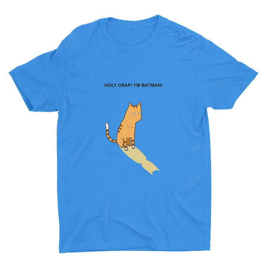 Holy Crap I′m Batman Cotton Tee