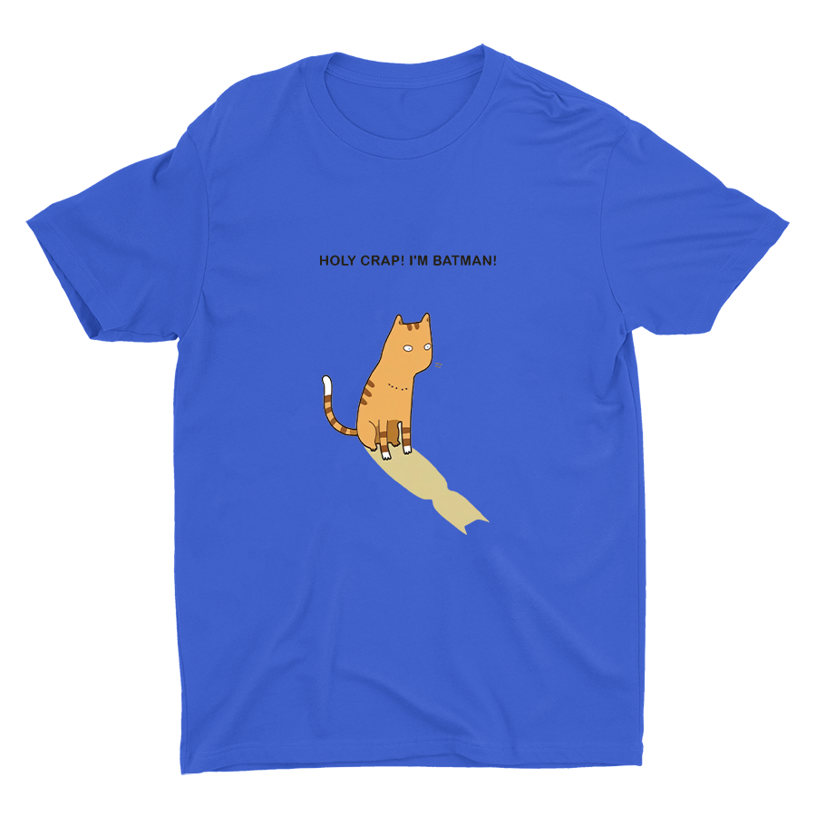 Holy Crap I′m Batman Cotton Tee