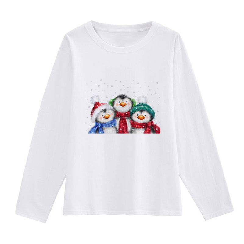 HAPPY NEW YEAR Christmas White T-Shirt M