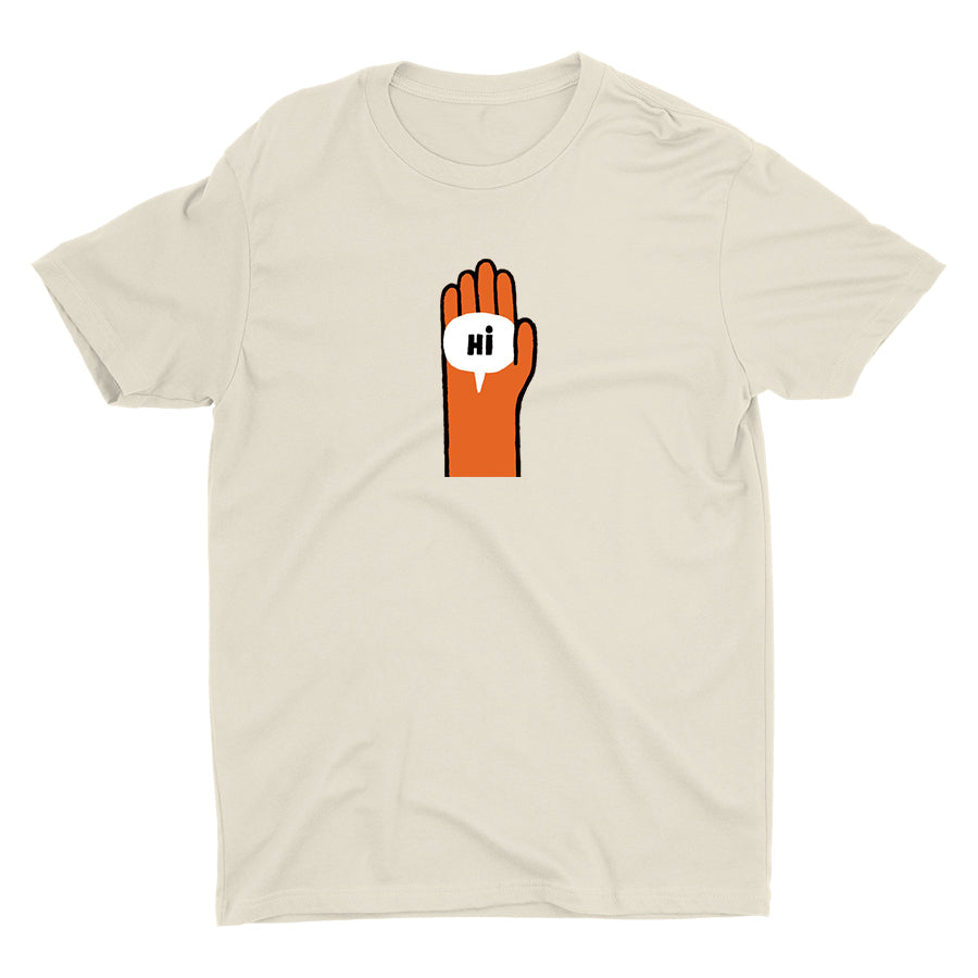 Just Say "Hi" Cotton Tee