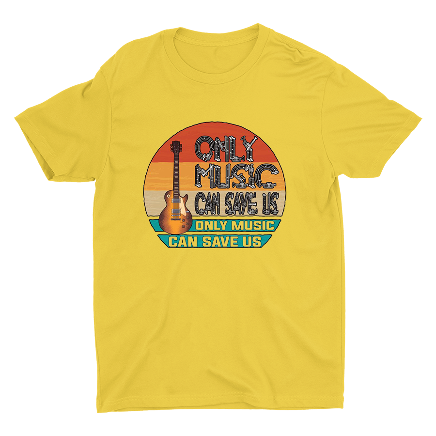 Only Music Can Save Us Printed T-shirt