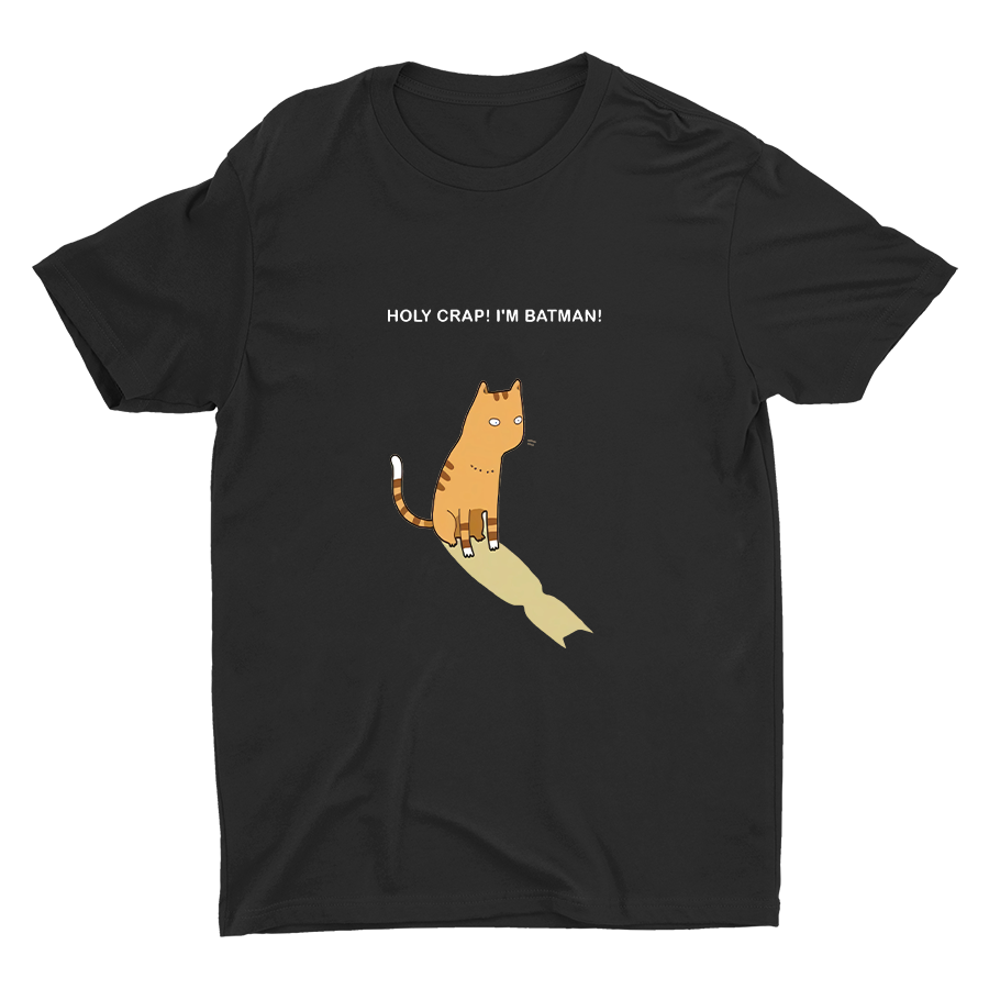 Holy Crap I′m Batman Cotton Tee