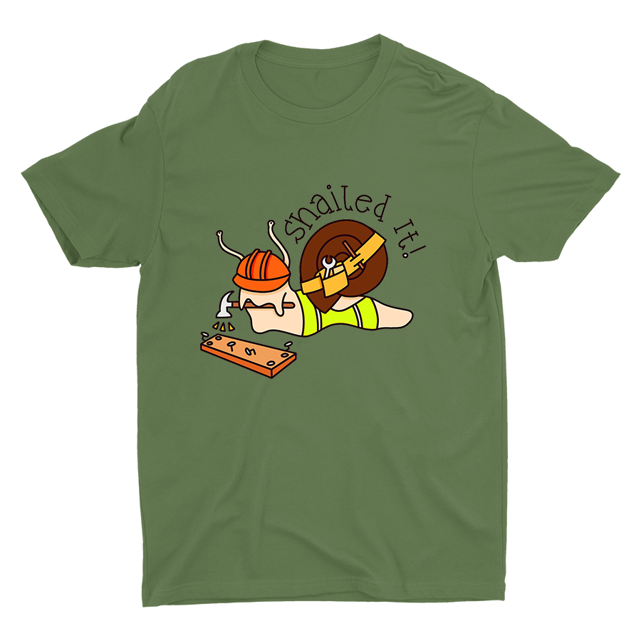Snailed It Printed T-shirt