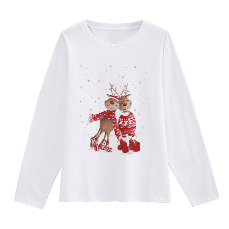 HAPPY NEW YEAR 2021 Christmas White T-Shirt L