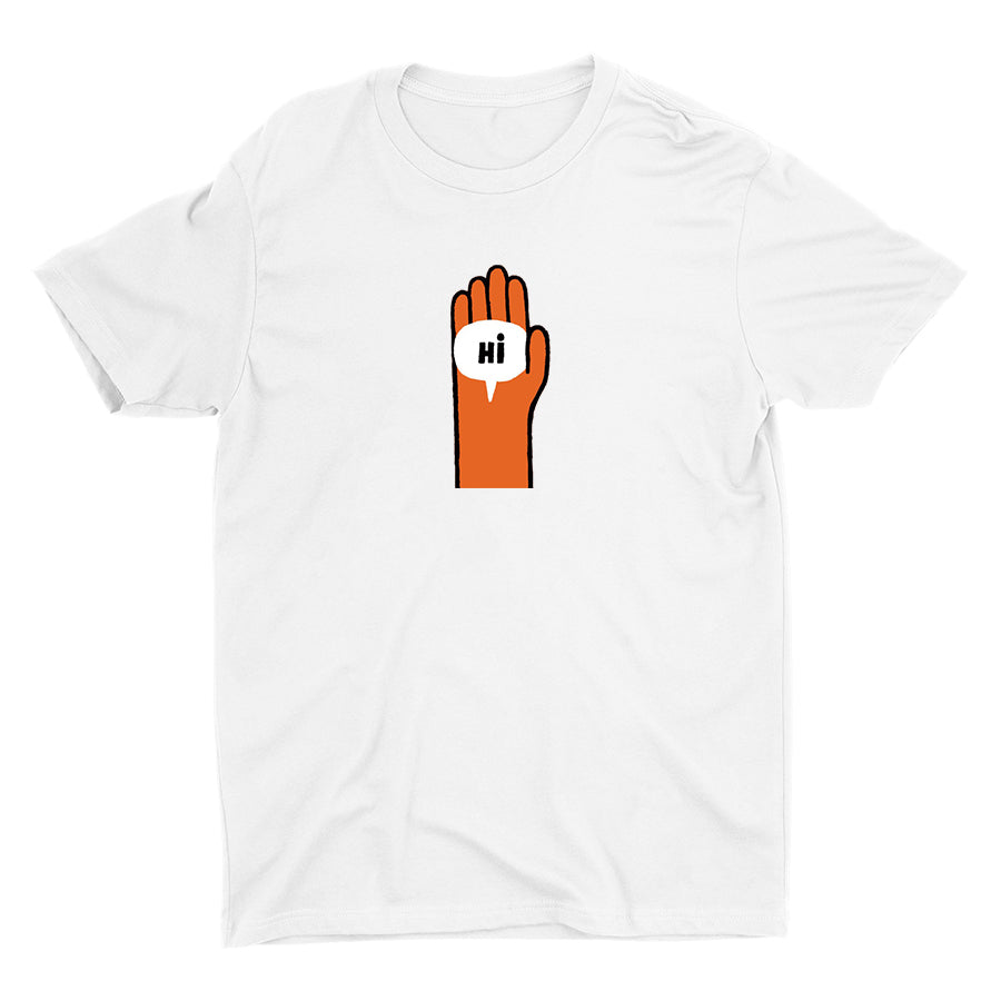 Just Say "Hi" Cotton Tee
