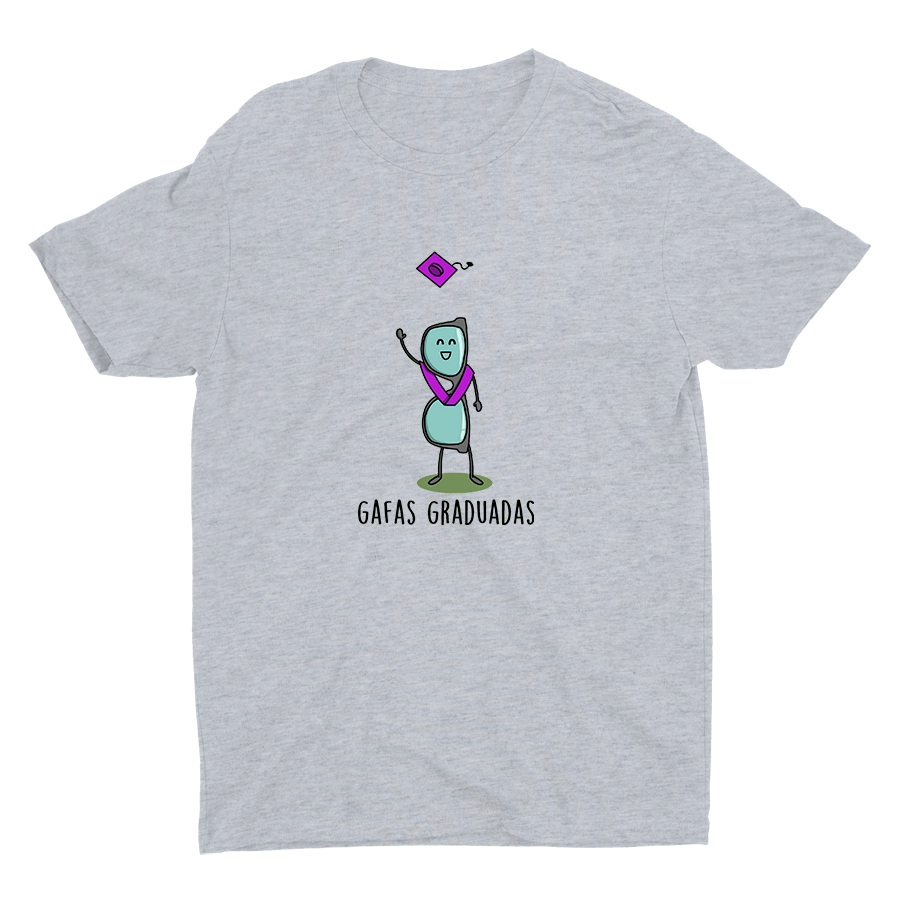Graduation Of Glasses Cotton Tee