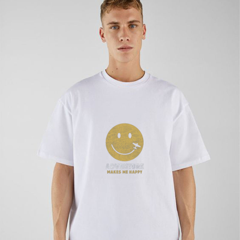 Adventure Makes Me Happy Cotton Tee