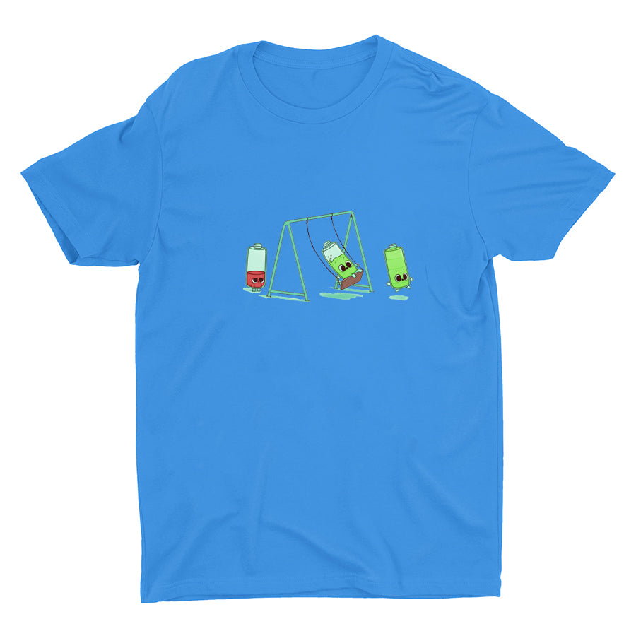 Charging Batteries Cotton Tee