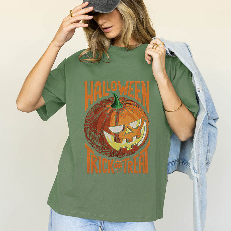 Pumpkin Lartern Cotton Tee