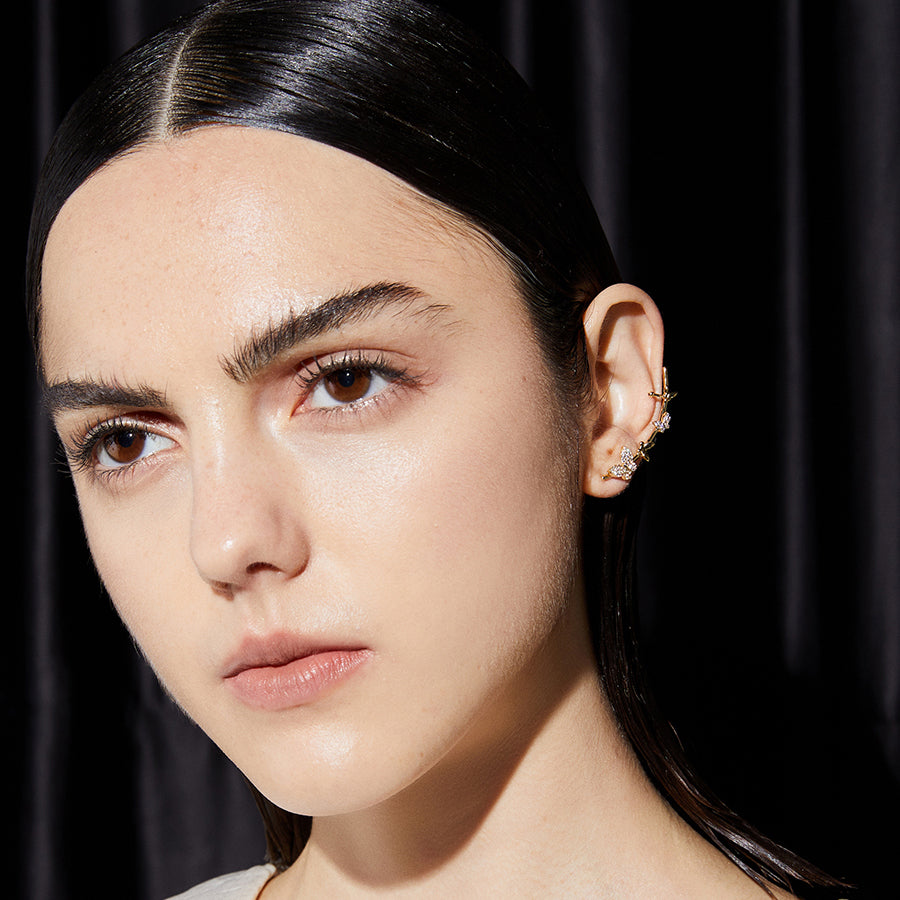 Butterfly Earring Ear Bone Clip