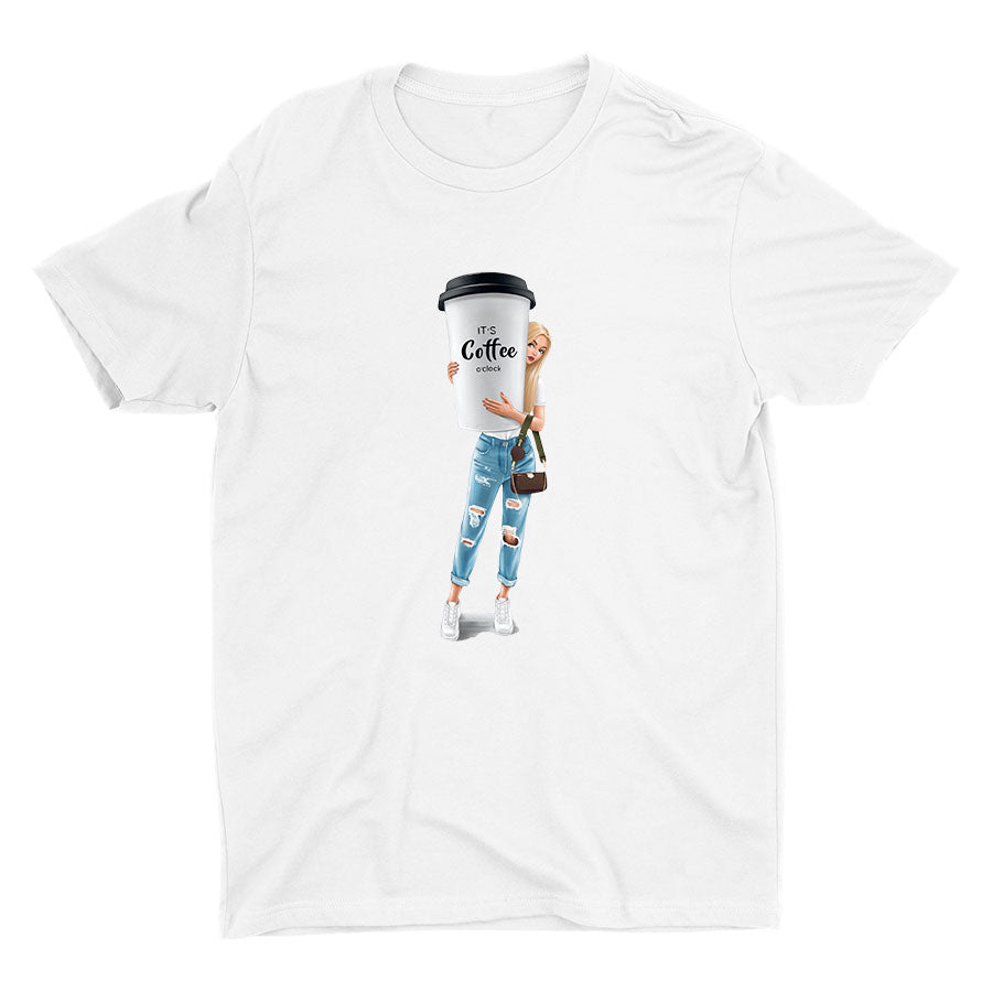 It's Coffee O'clock Cotton Tee