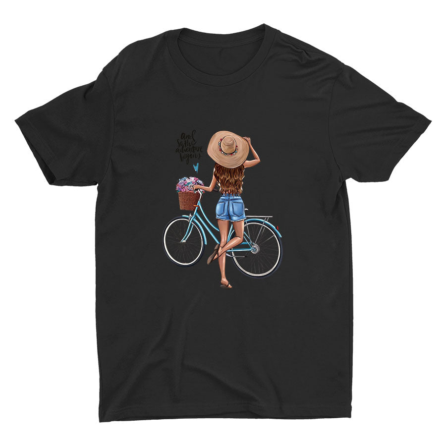 The Adventure Begins Cotton Tee