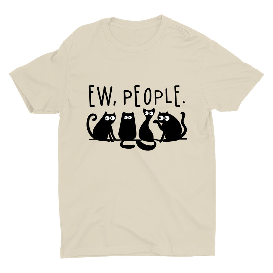 Ew People Cats Cotton Tee