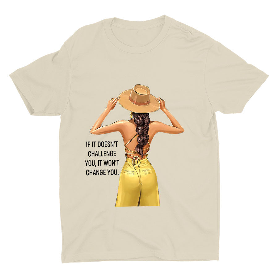 Time To Change Yourself Cotton Tee
