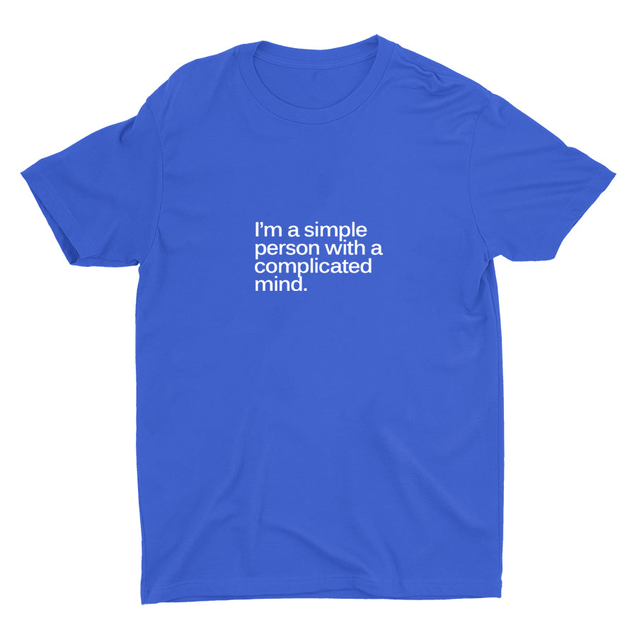 I′M A SIMPLE PERSON Cotton Tee