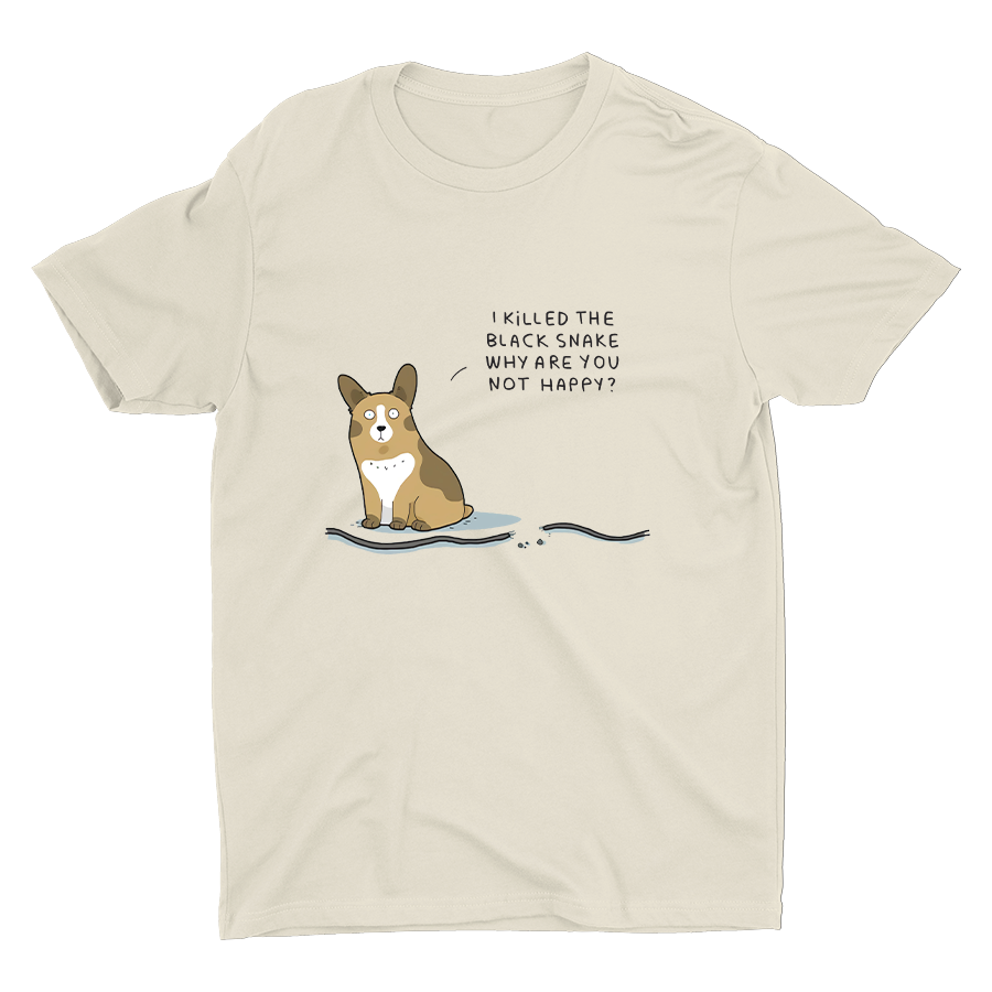 Why Are You Not Happy Cotton Tee
