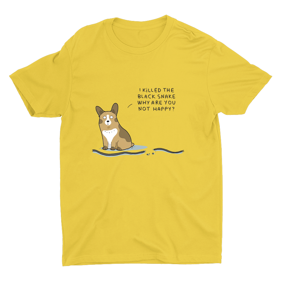 Why Are You Not Happy Cotton Tee