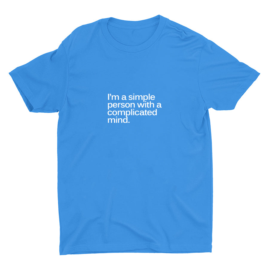 I′M A SIMPLE PERSON Cotton Tee