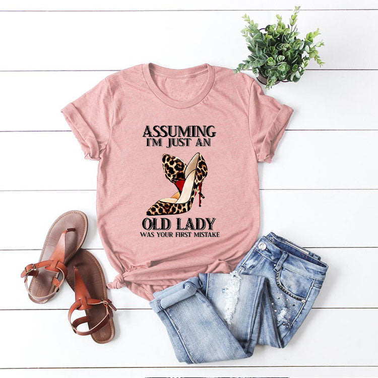 Fashion Multicolor Print T-Shirt U