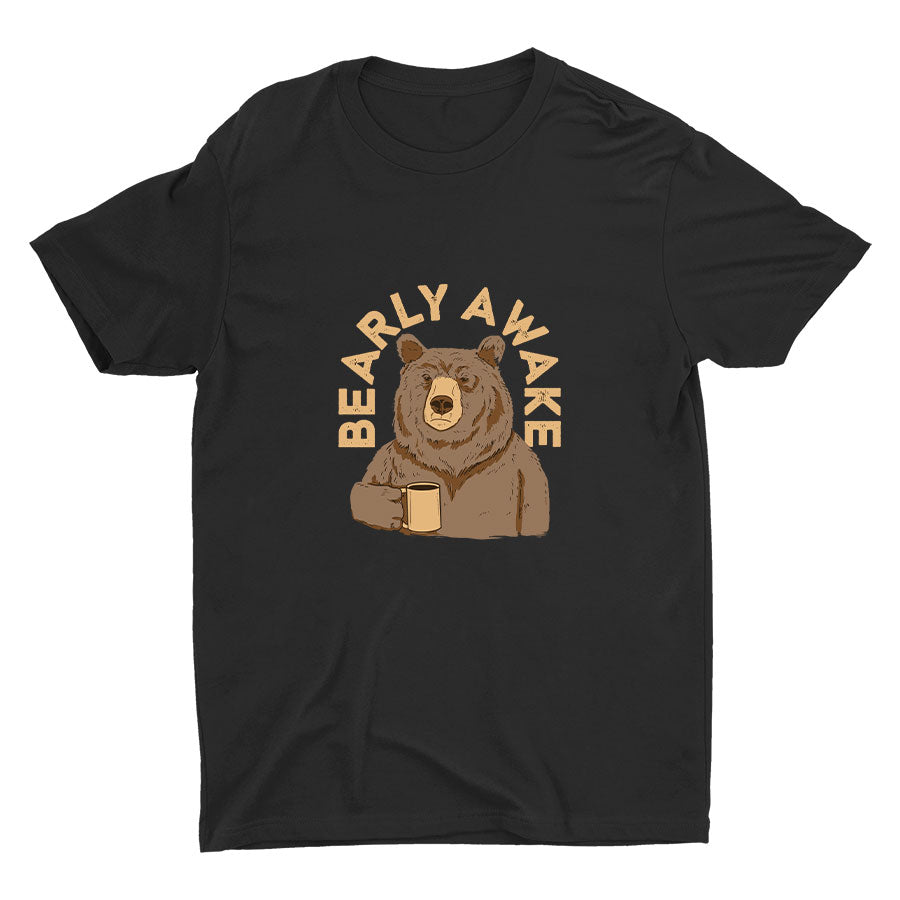 BEARLY AWAKE Cotton Tee