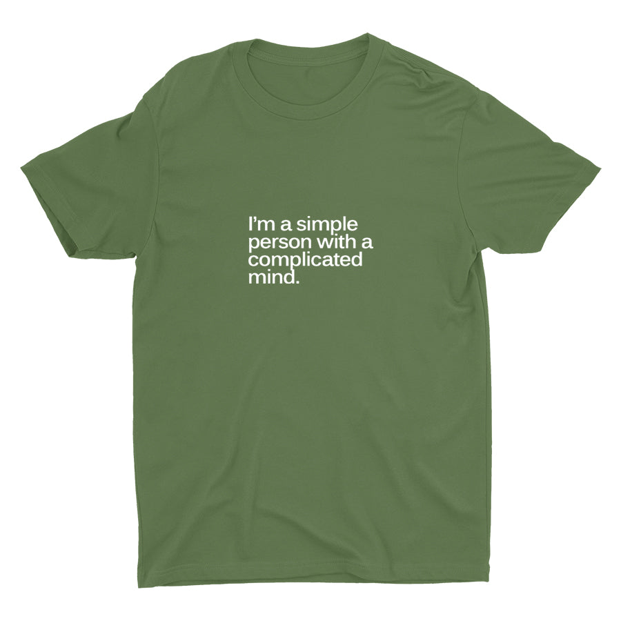 I′M A SIMPLE PERSON Cotton Tee