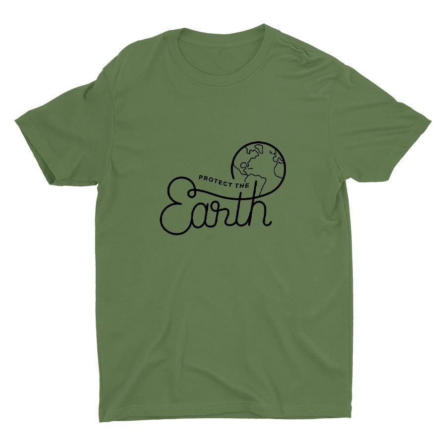 Protect The Earth Printed T-shirt