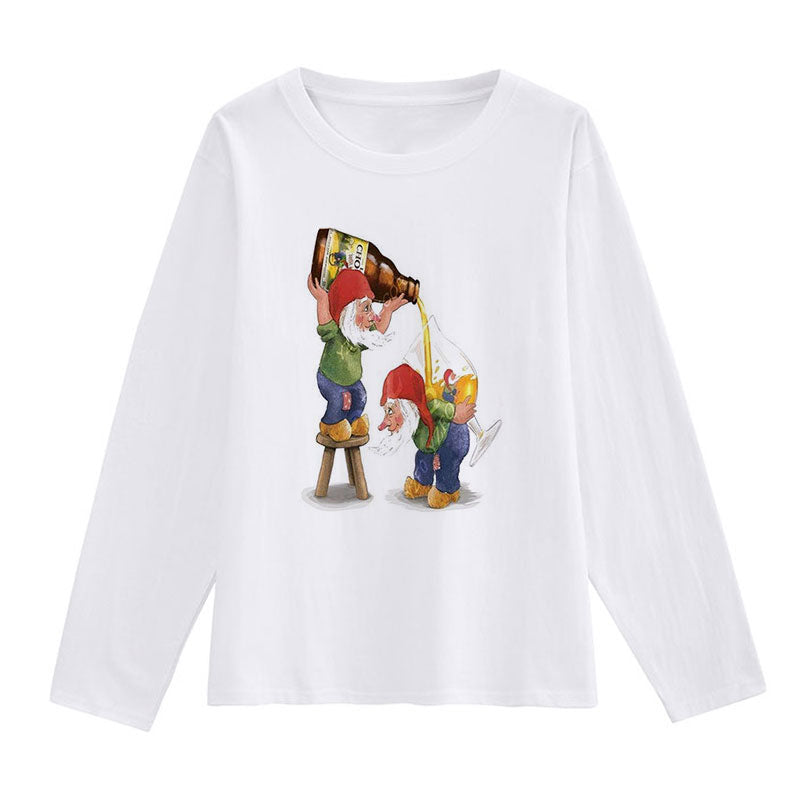 Merry Christmas Women White T-Shirt Z
