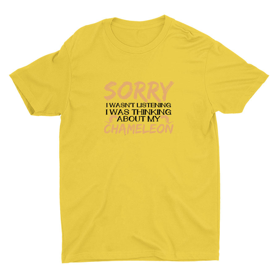 Sorry I Wasn′t Listening Cotton Tee