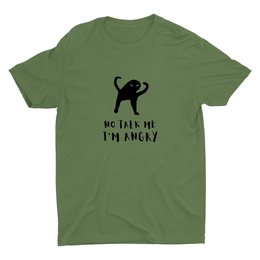 No Talk Me, I'm Angry