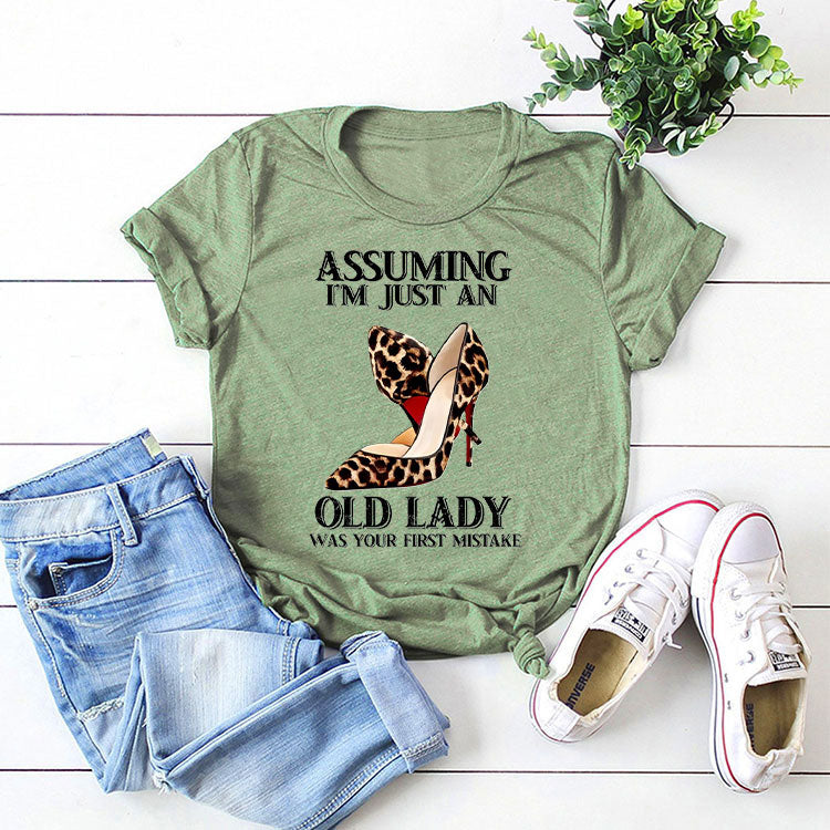 Fashion Multicolor Print T-Shirt U
