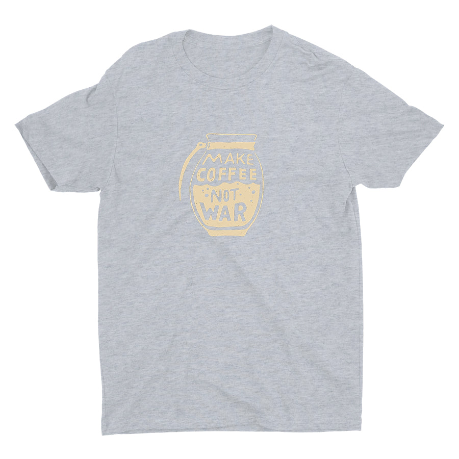 Make Coffee Not War Cotton Tee
