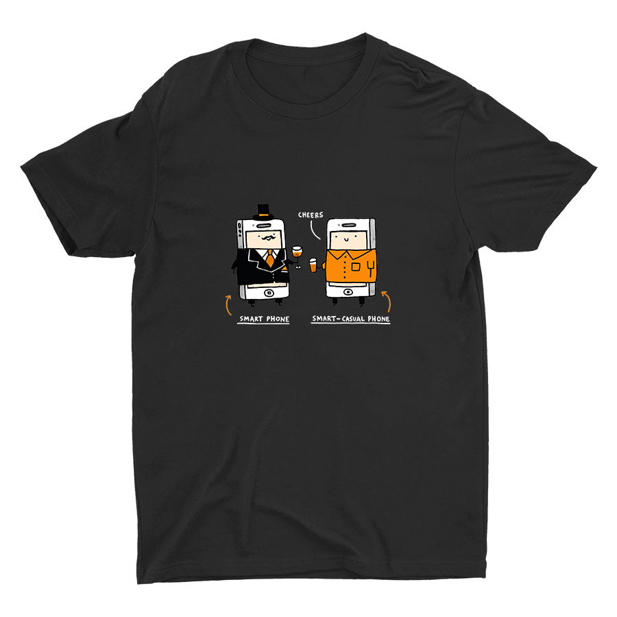 Smartphone Party Cotton Tee