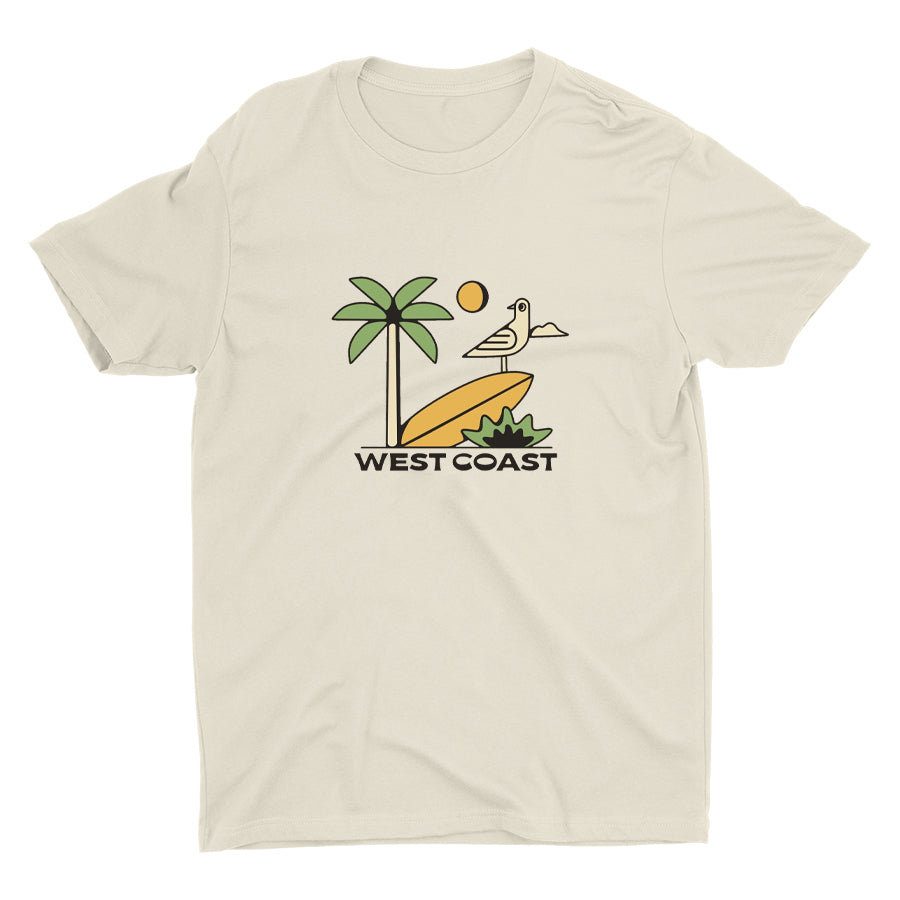 WEST COAST Cotton Tee