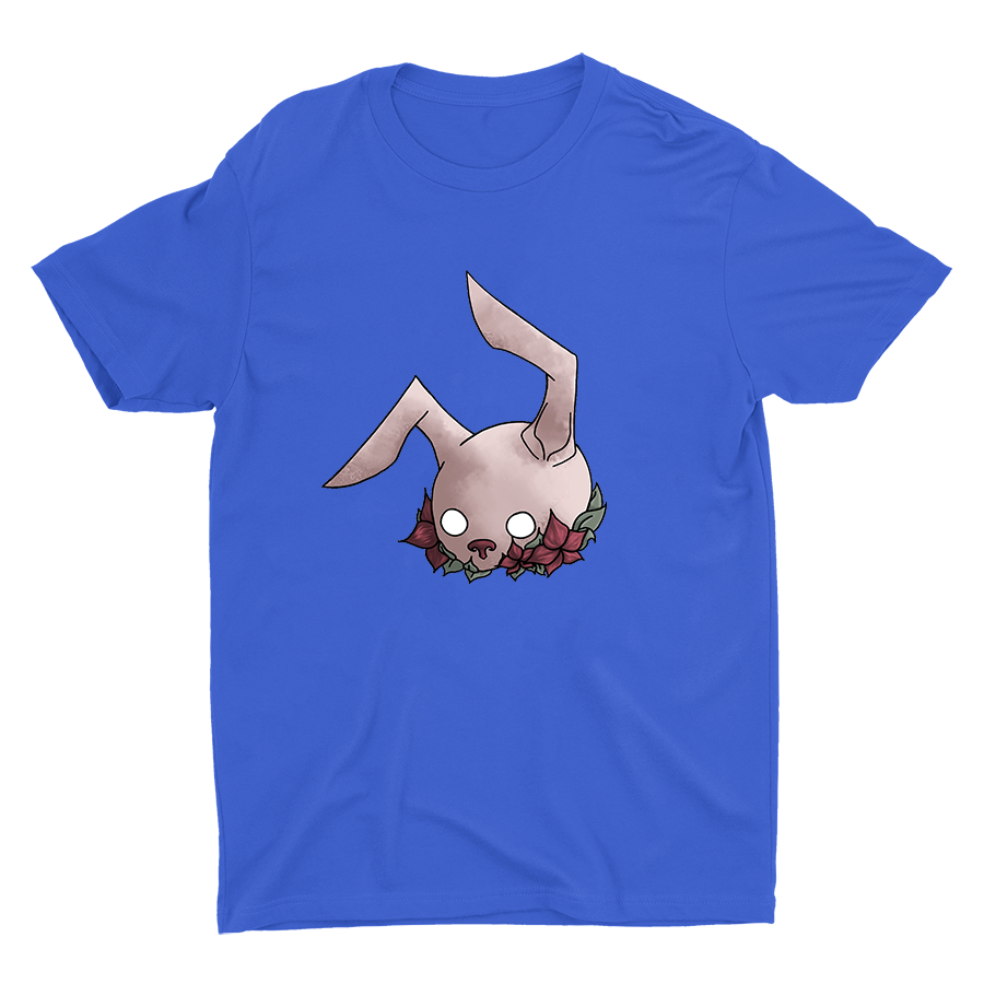 Flower Bunny Printed Cotton Tee