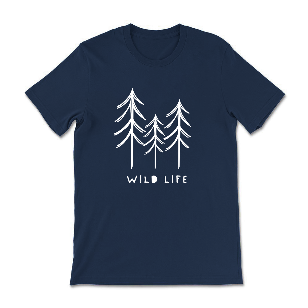 Simple Wild Life Cotton Tee