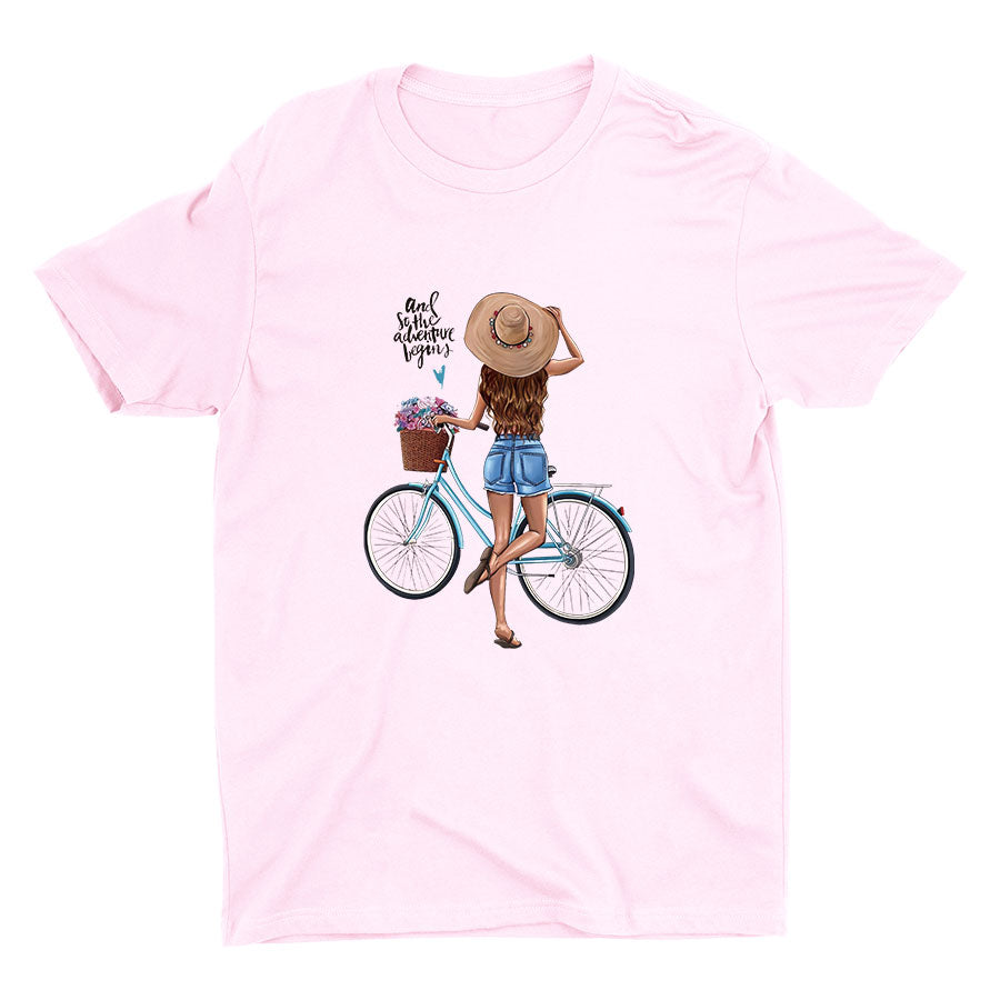 The Adventure Begins Cotton Tee