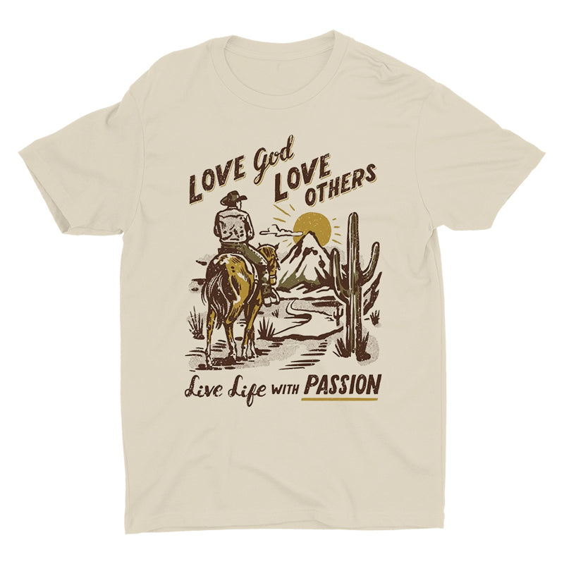 Love God Love Others Cotton Tee