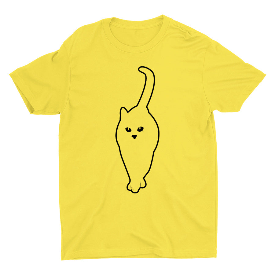 Cute Cat Graphic Cotton Tee