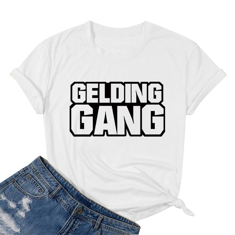 Cotton Gelding Gang T-shirt