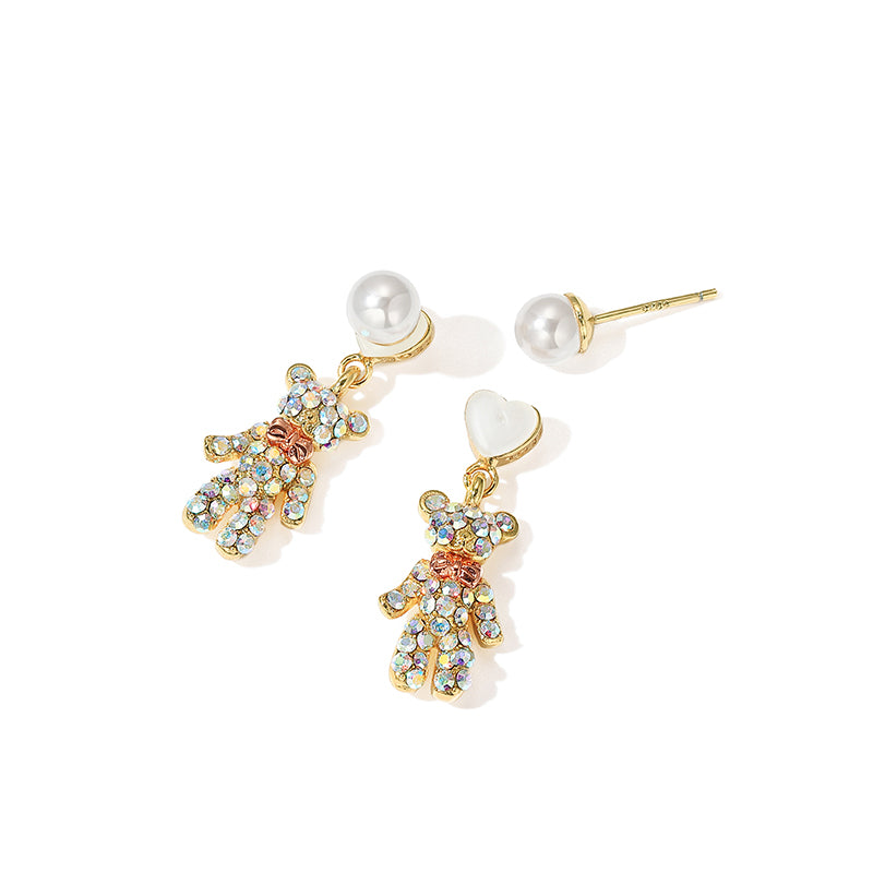 Shining Bear Earring