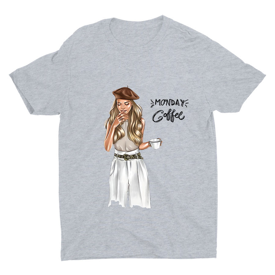 Monday Coffee Cotton Tee
