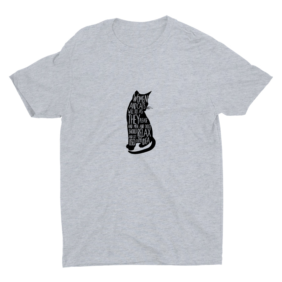 WOMEN AND CATS Cotton Tee