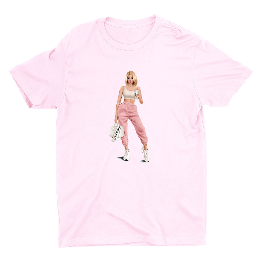 Fitness Girl Cotton Tee