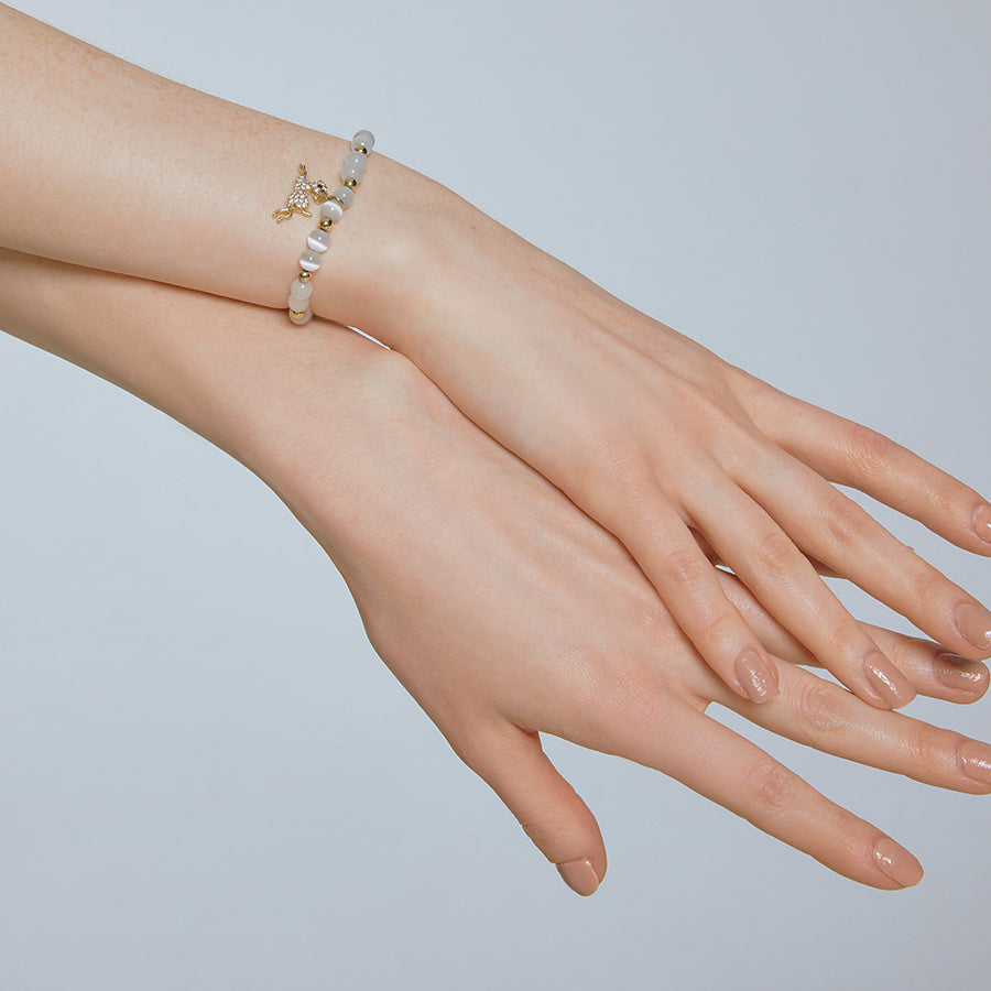 Running Deer Opal Bracelet