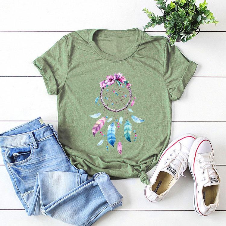 Style G : Multicolor Print T-Shirt