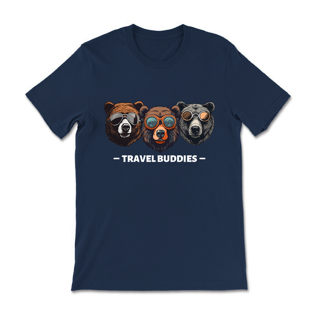 Travel Buddies Cotton Tee