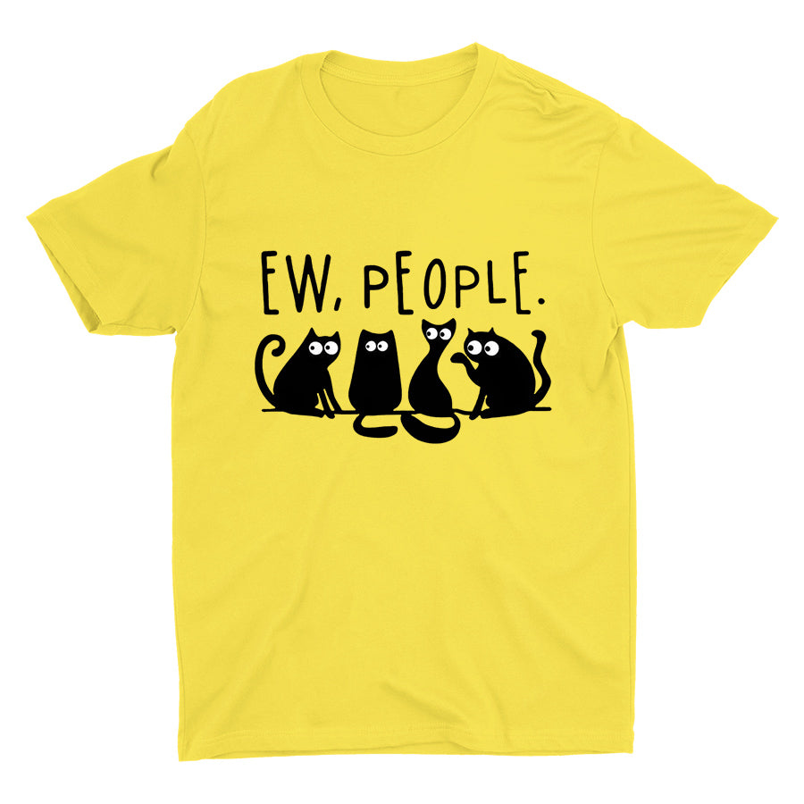 Ew People Cats Cotton Tee