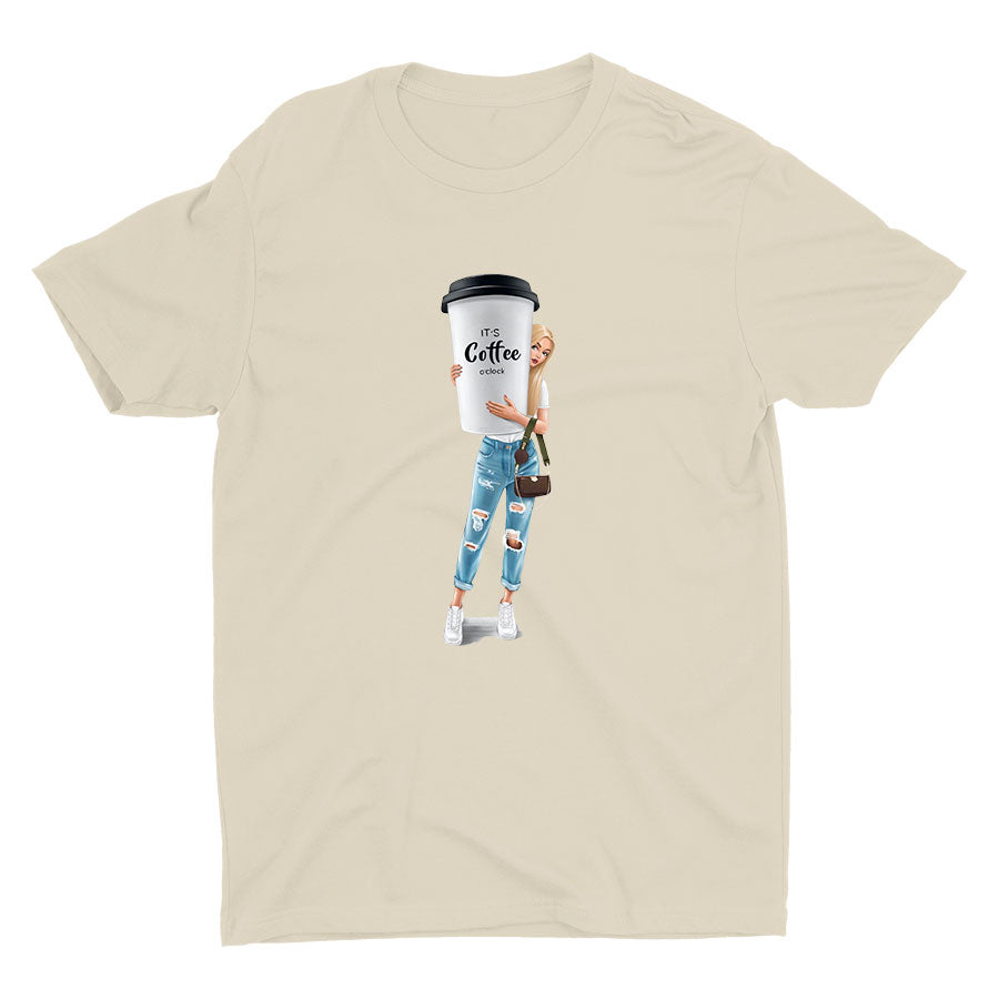 It's Coffee O'clock Cotton Tee