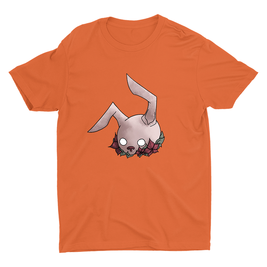 Flower Bunny Printed Cotton Tee